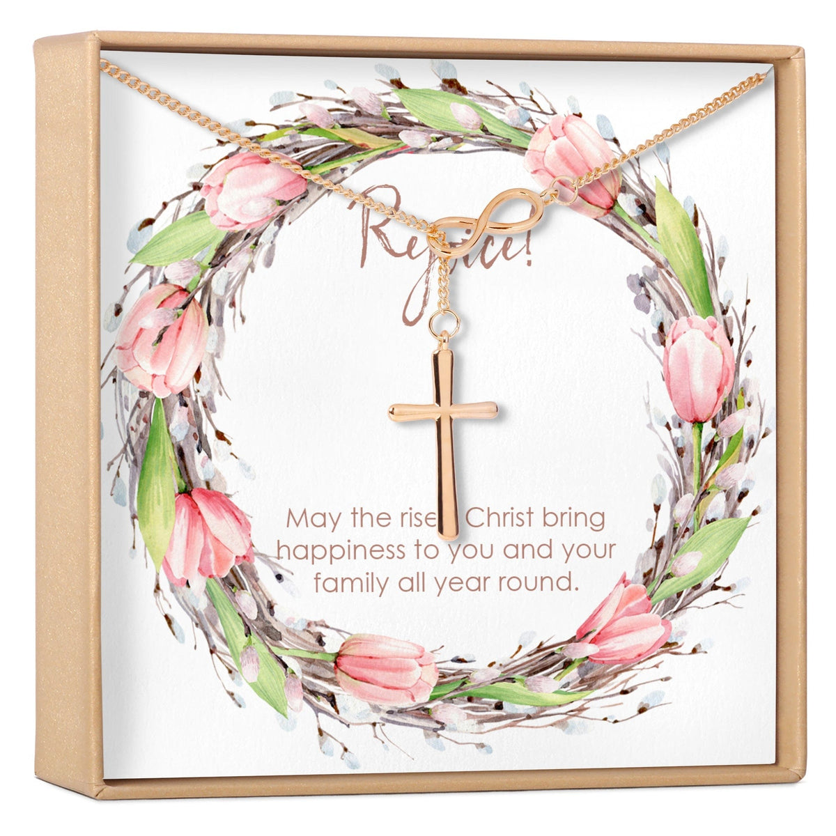 Easter Cross Necklace - Dear Ava