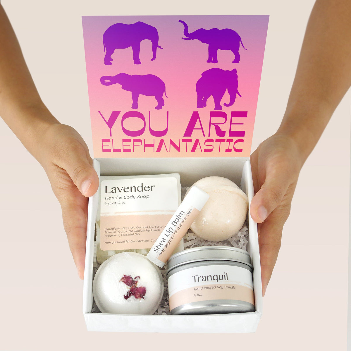 Elephant Lover Gift Box Set - Dear Ava