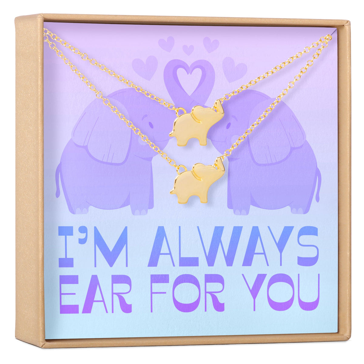 Elephant Lover Necklace Set - Dear Ava