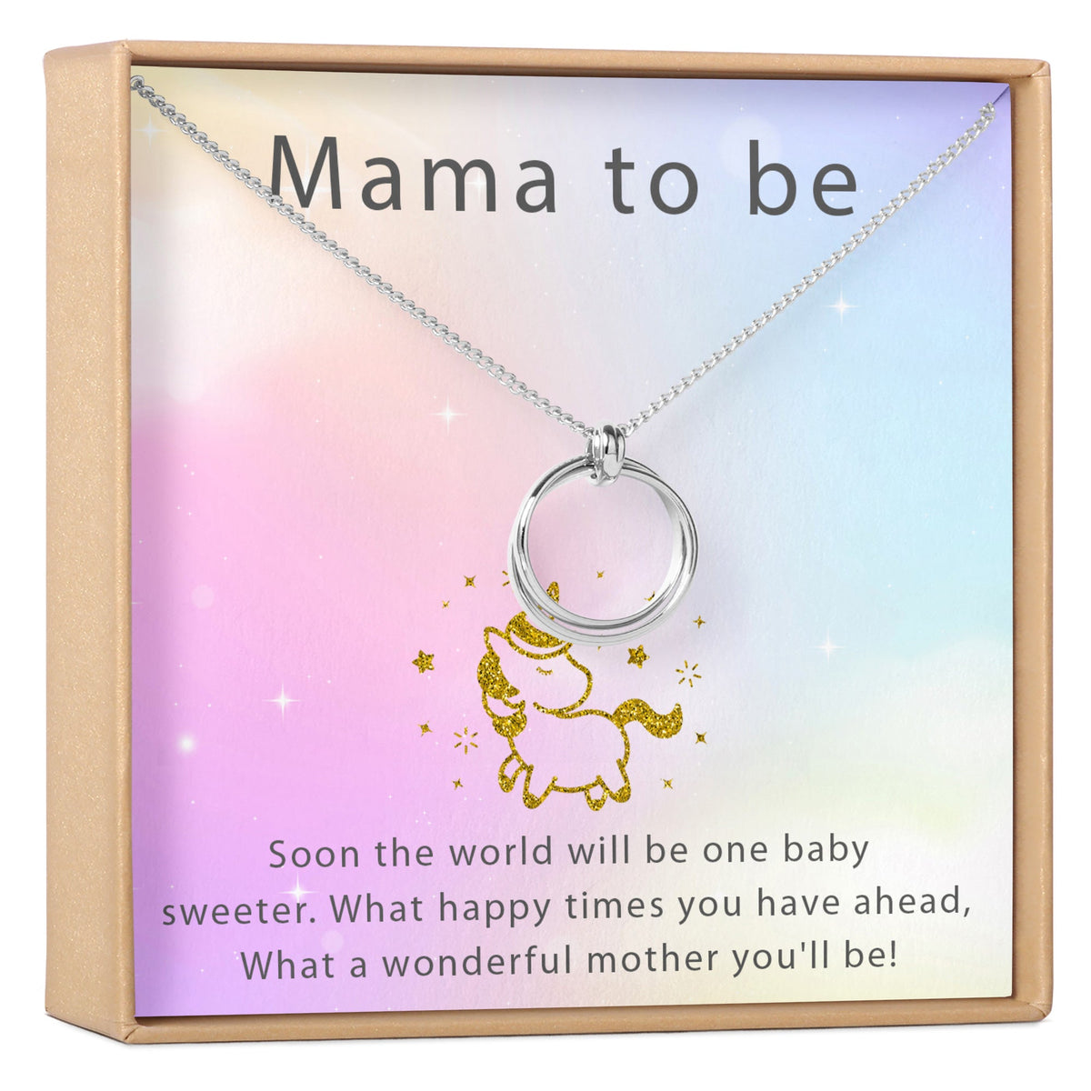 Expecting Mom Gift Necklace - Dear Ava