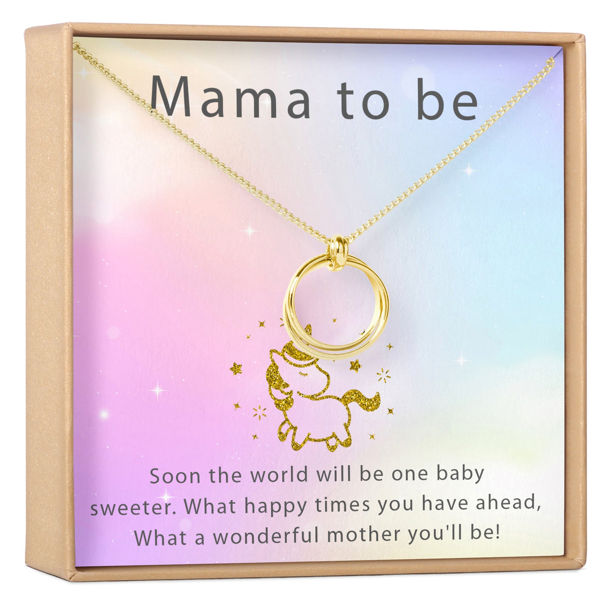 Expecting Mom Gift Necklace - Dear Ava