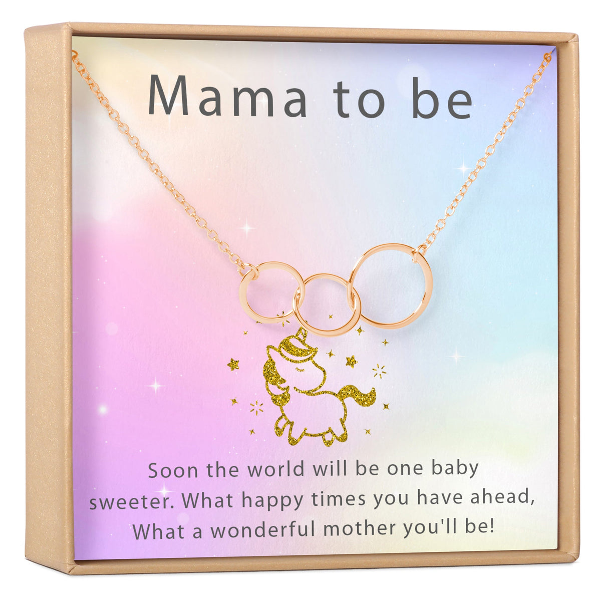 Expecting Mom Gift Necklace - Dear Ava