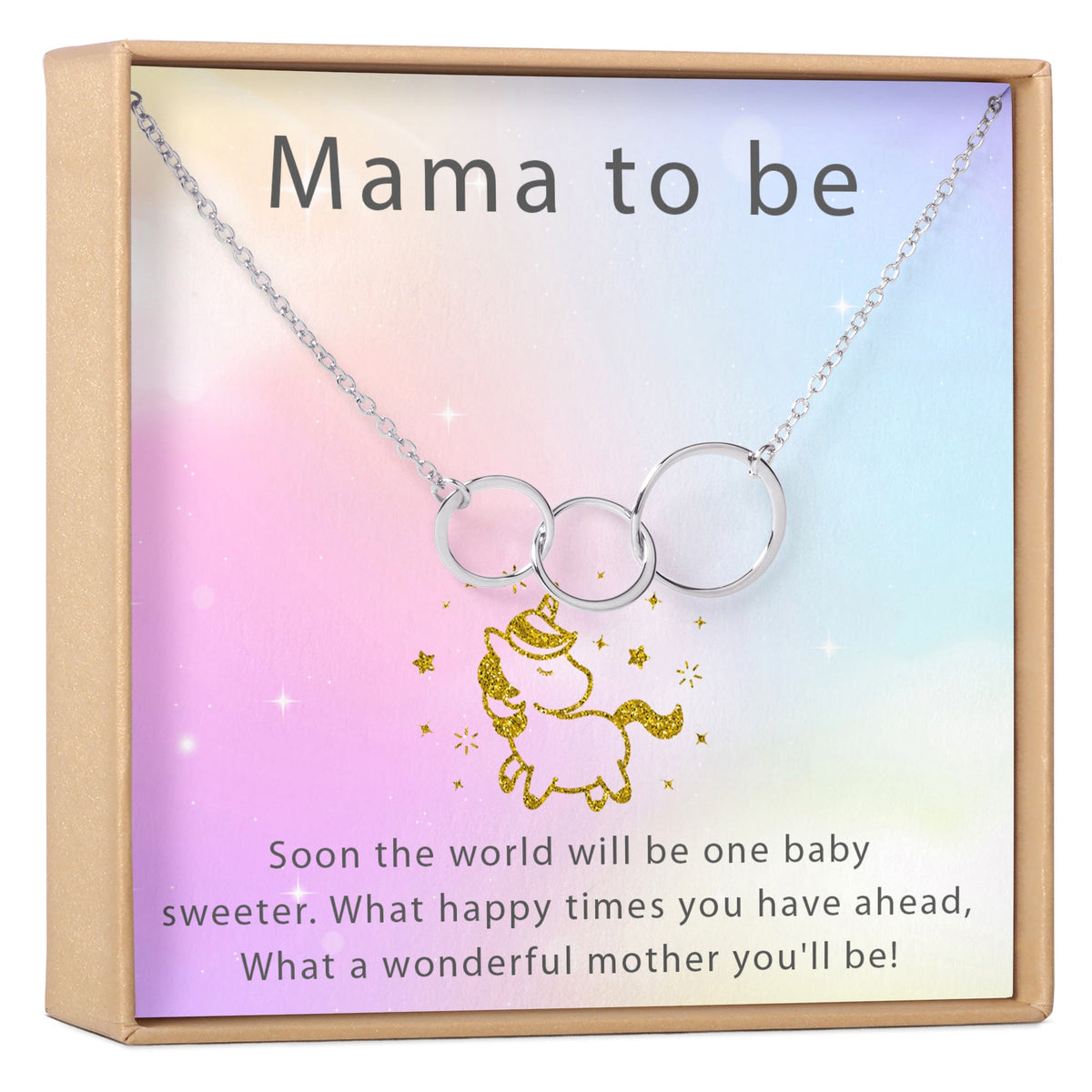 Expecting Mom Gift Necklace - Dear Ava