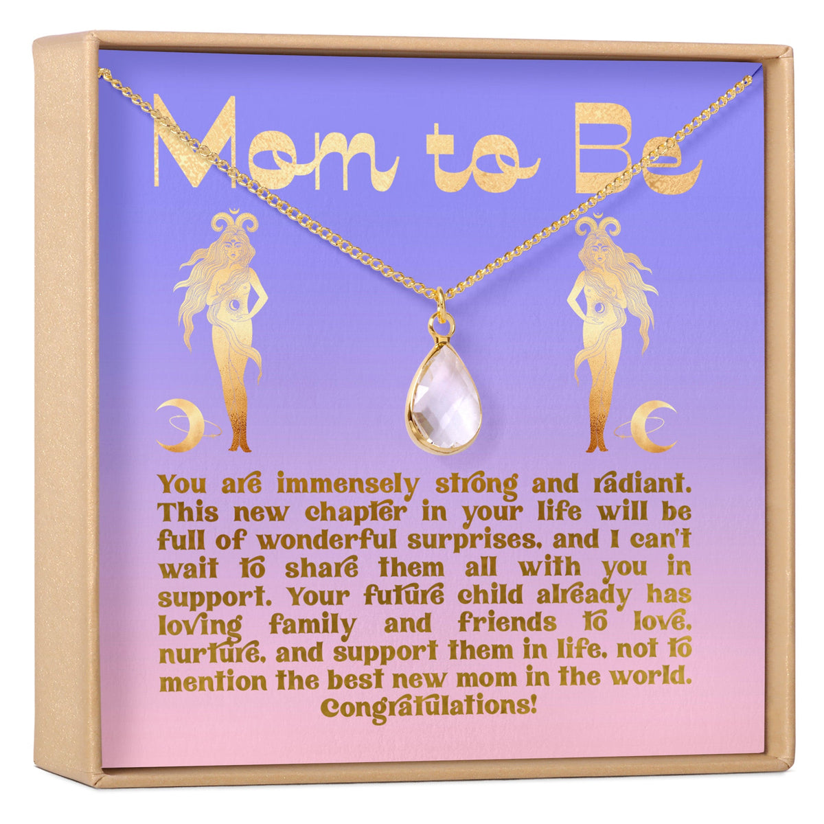 Expecting Mom Necklace, Multiple Styles Necklace - Dear Ava