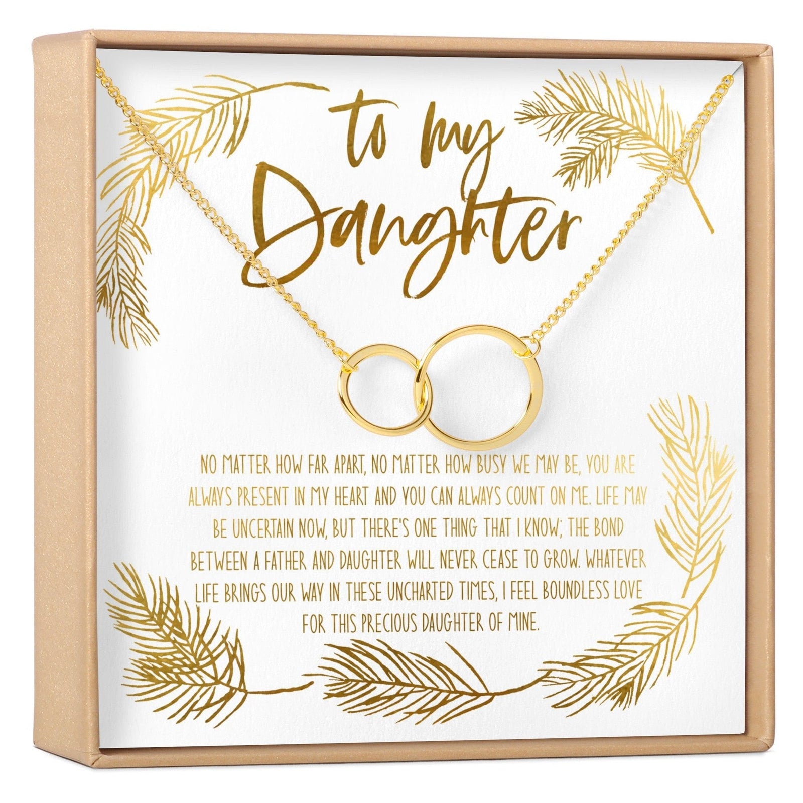 Father & Daughter Necklace, Multiple Styles - Dear Ava