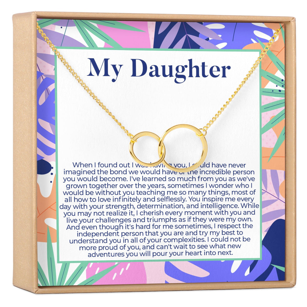 Father &amp; Daughter Necklace, Multiple Styles Necklace - Dear Ava