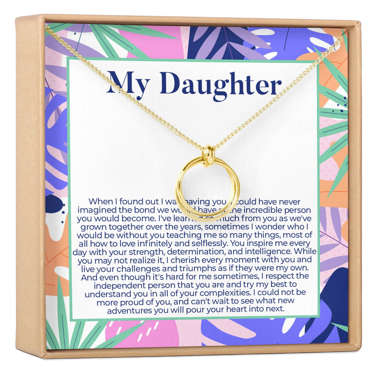 Father &amp; Daughter Necklace, Multiple Styles Necklace - Dear Ava