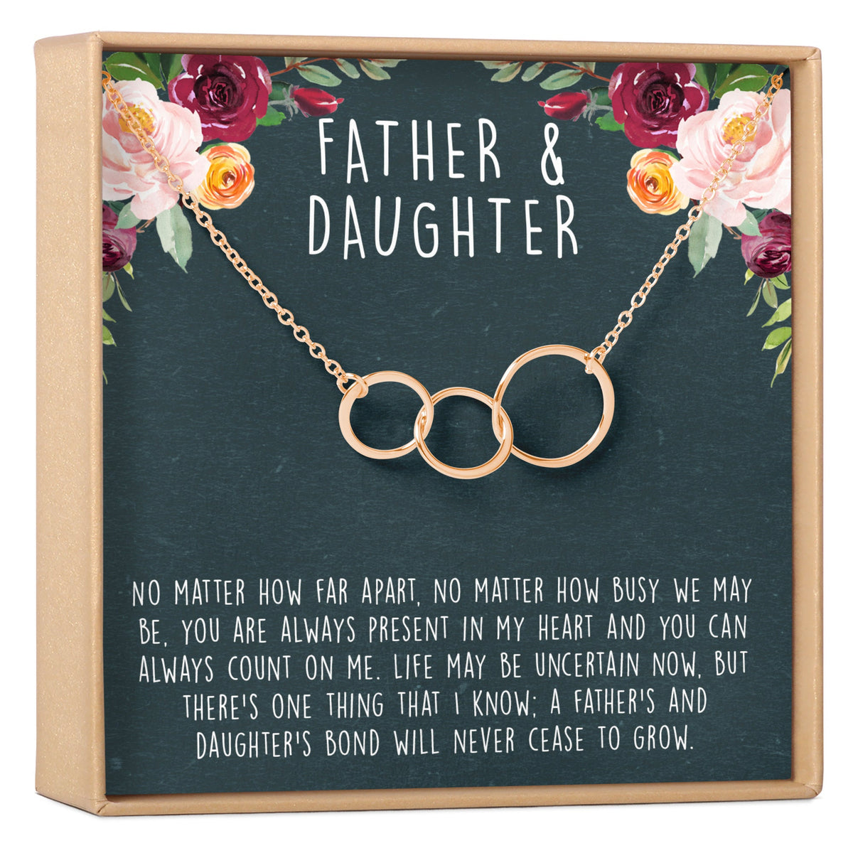 Father &amp; Daughter Necklace, Multiple Styles Necklace - Dear Ava