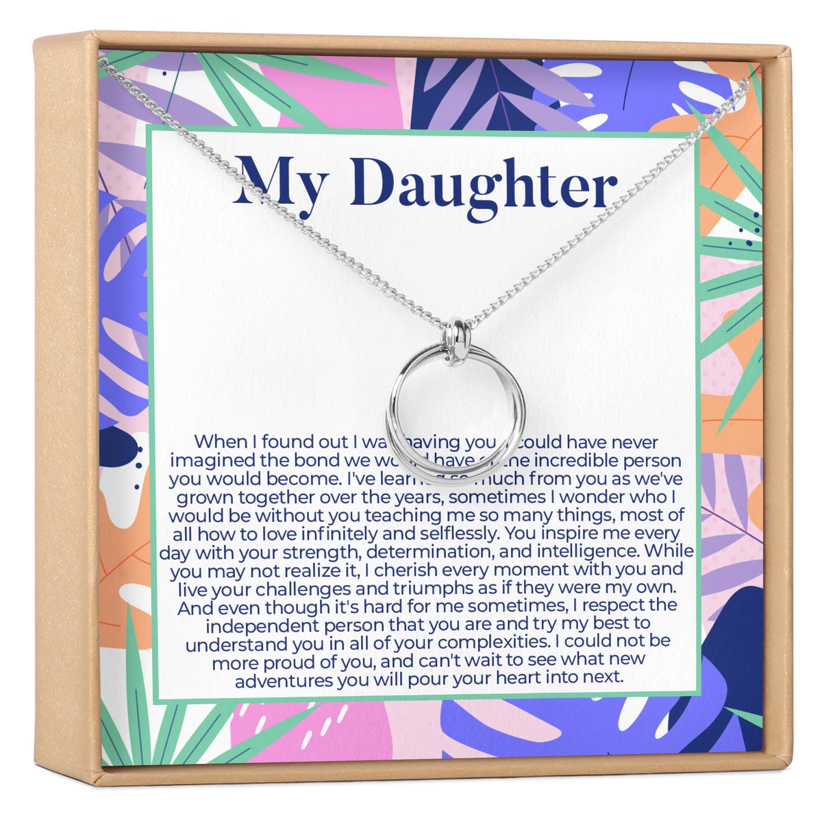 Father &amp; Daughter Necklace, Multiple Styles Necklace - Dear Ava