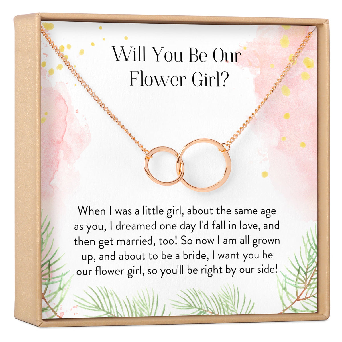 Flower Girl Necklace, Multiple Styles - Dear Ava