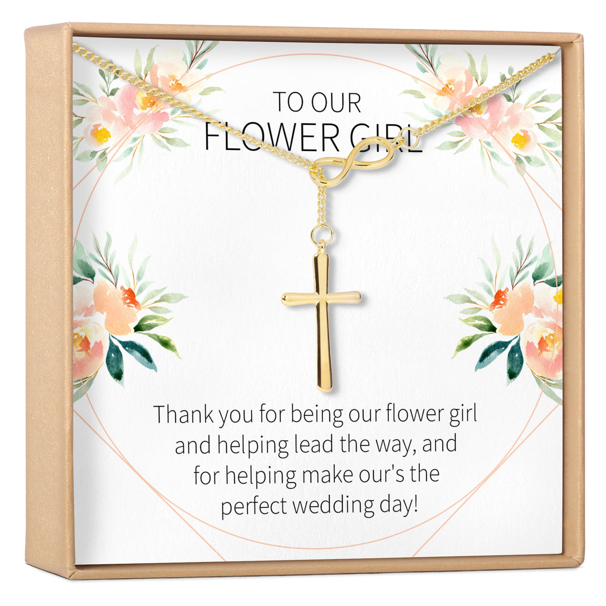 Flower Girl Necklace, Multiple Styles - Dear Ava