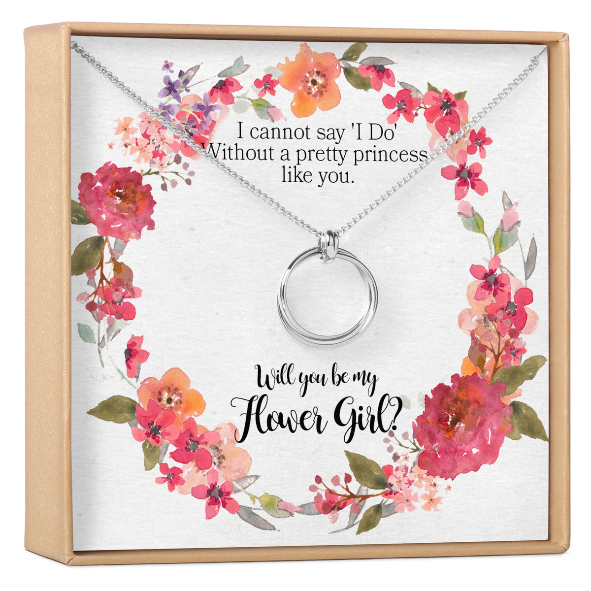 Flower Girl Necklace, Multiple Styles - Dear Ava