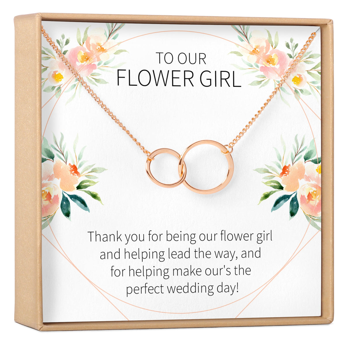 Flower Girl Necklace, Multiple Styles - Dear Ava