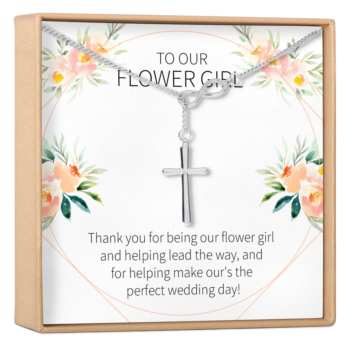 Flower Girl Necklace, Multiple Styles - Dear Ava