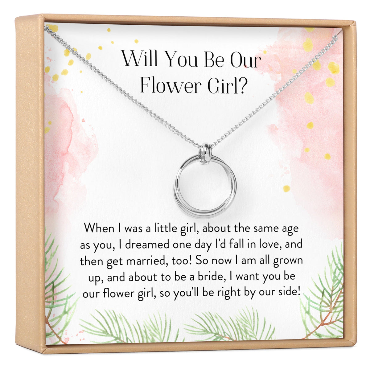 Flower Girl Necklace, Multiple Styles - Dear Ava