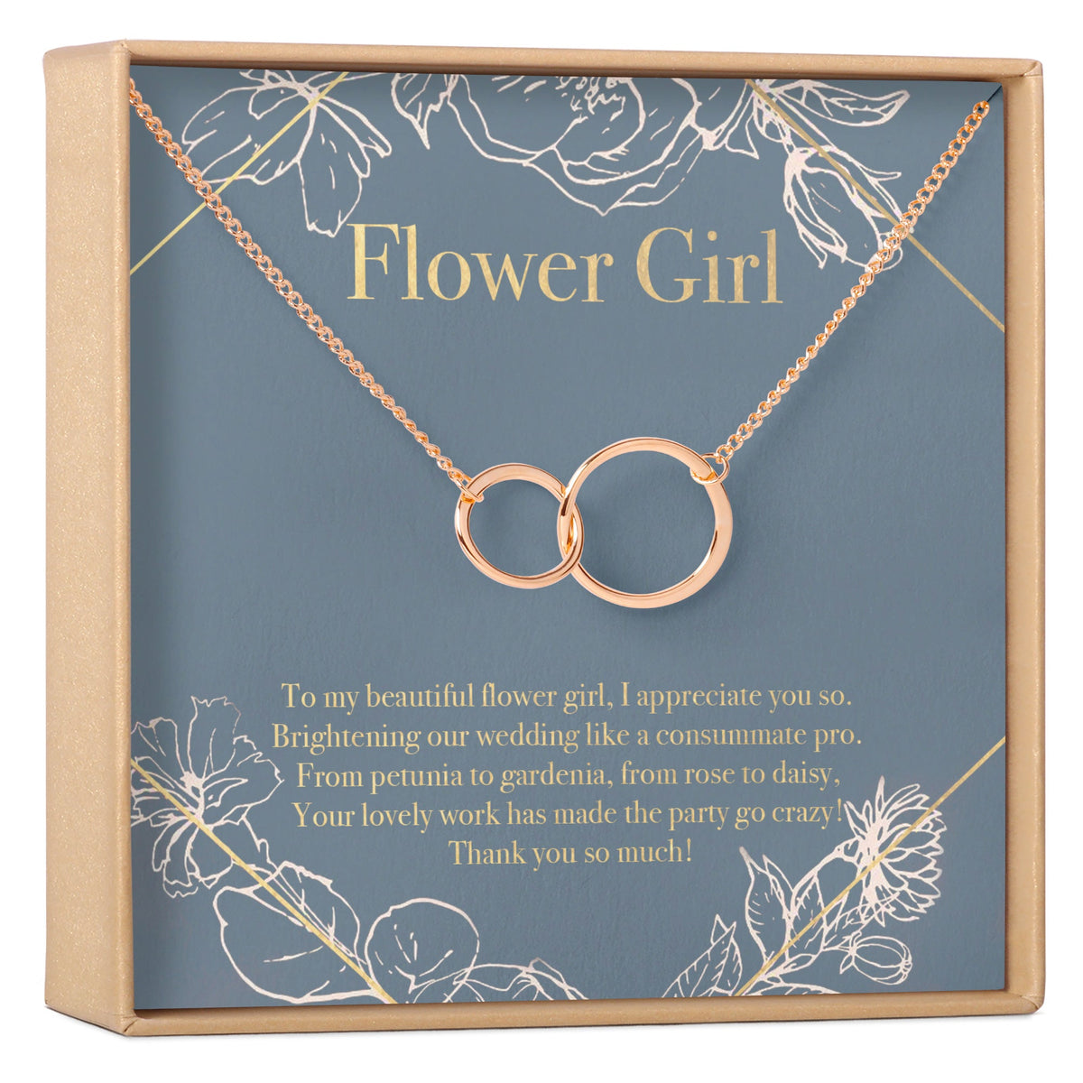 Flower Girl Necklace, Multiple Styles - Dear Ava