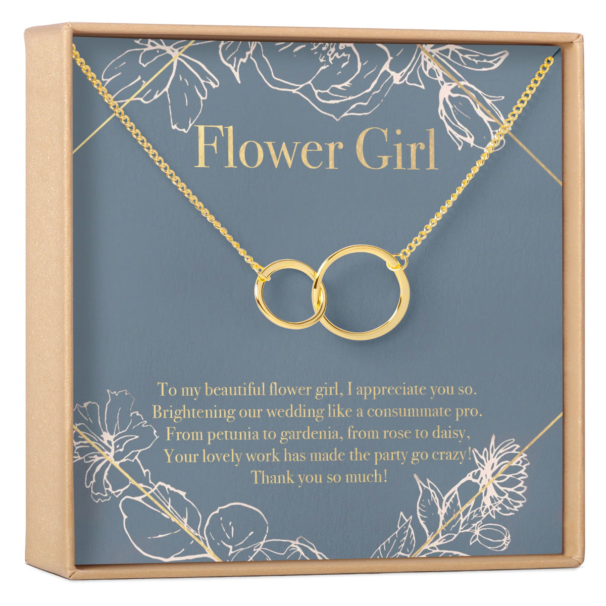 Flower Girl Necklace, Multiple Styles - Dear Ava