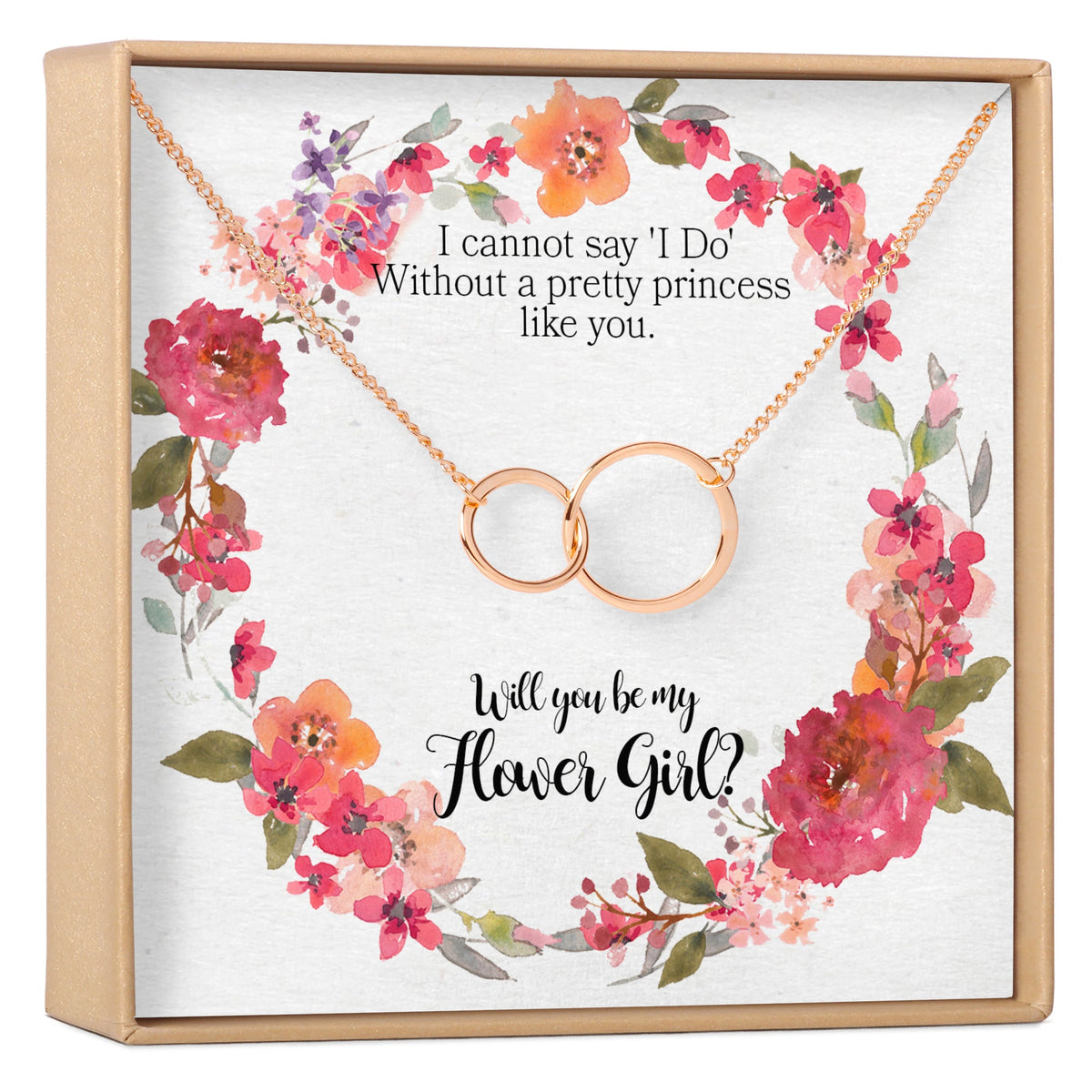 Flower Girl Necklace, Multiple Styles - Dear Ava