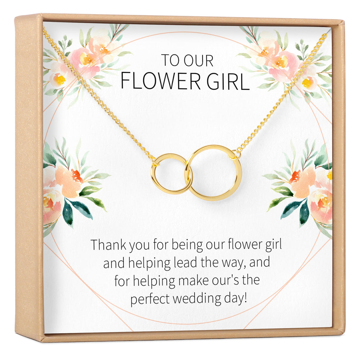 Flower Girl Necklace, Multiple Styles - Dear Ava