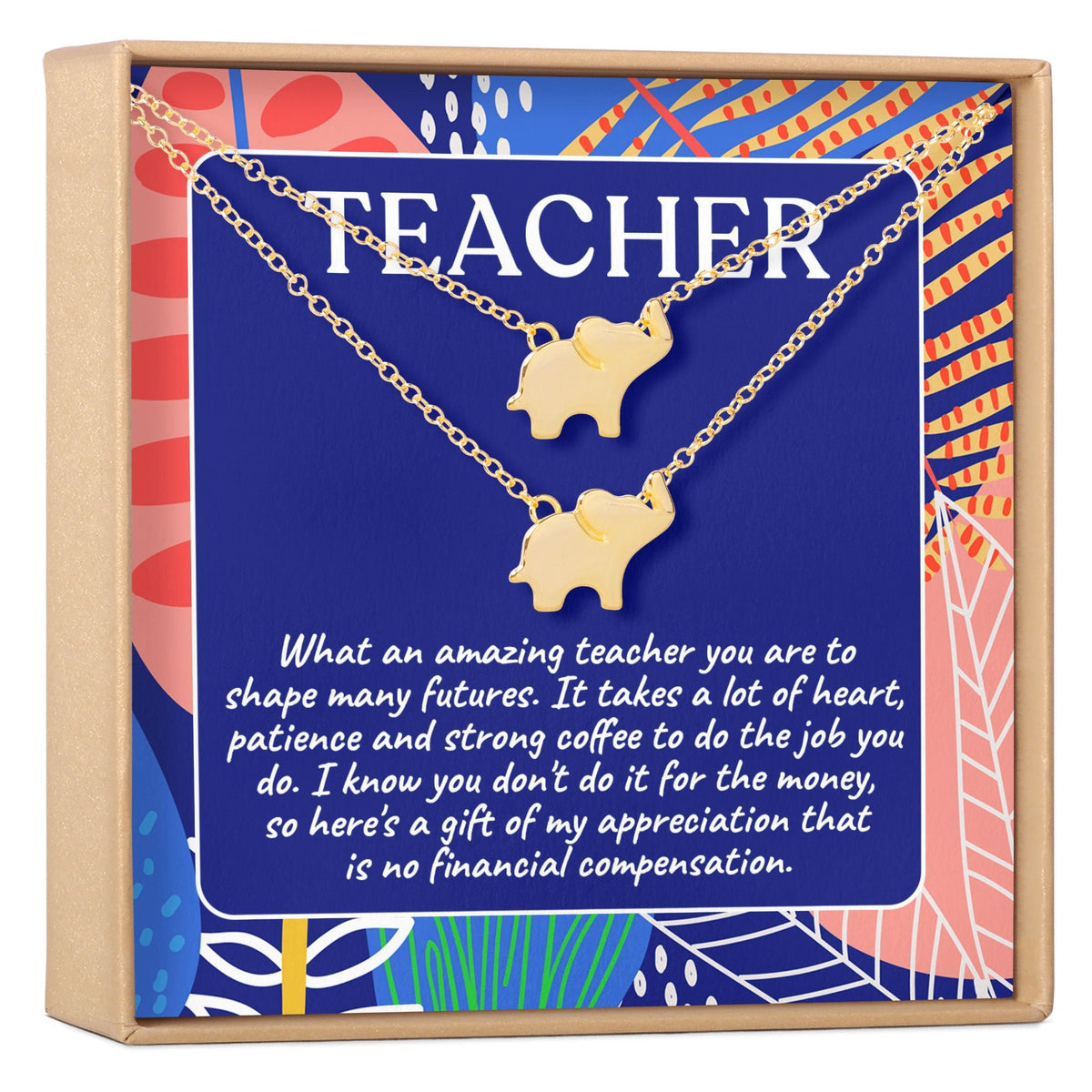 Funny Teacher Necklace, Multiple Styles Jewelry - Dear Ava