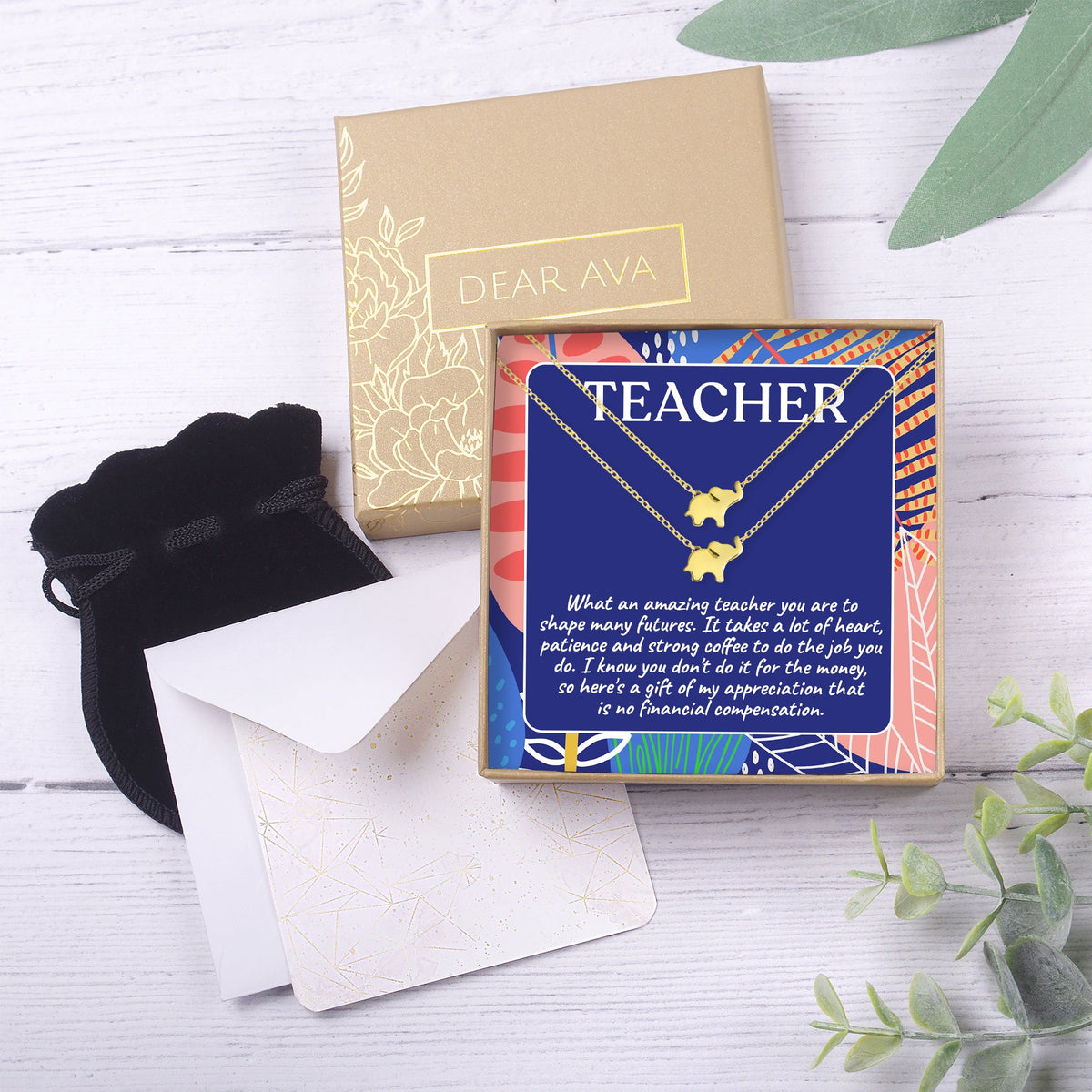 Funny Teacher Necklace, Multiple Styles Jewelry - Dear Ava