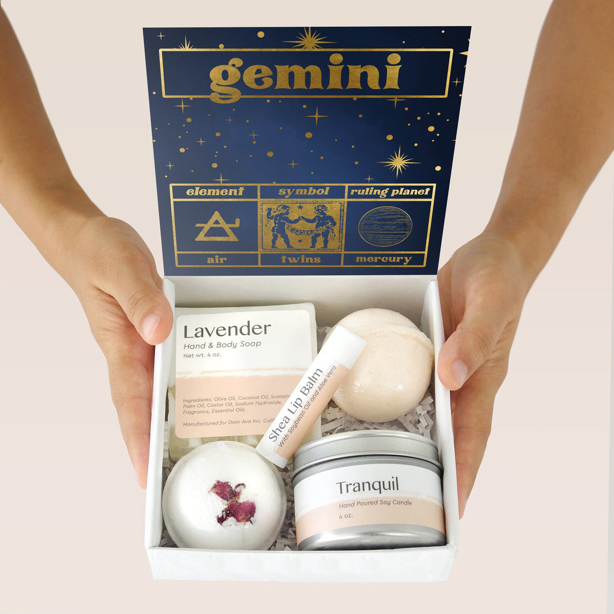 Gemini Zodiac Gift Box Set - Dear Ava