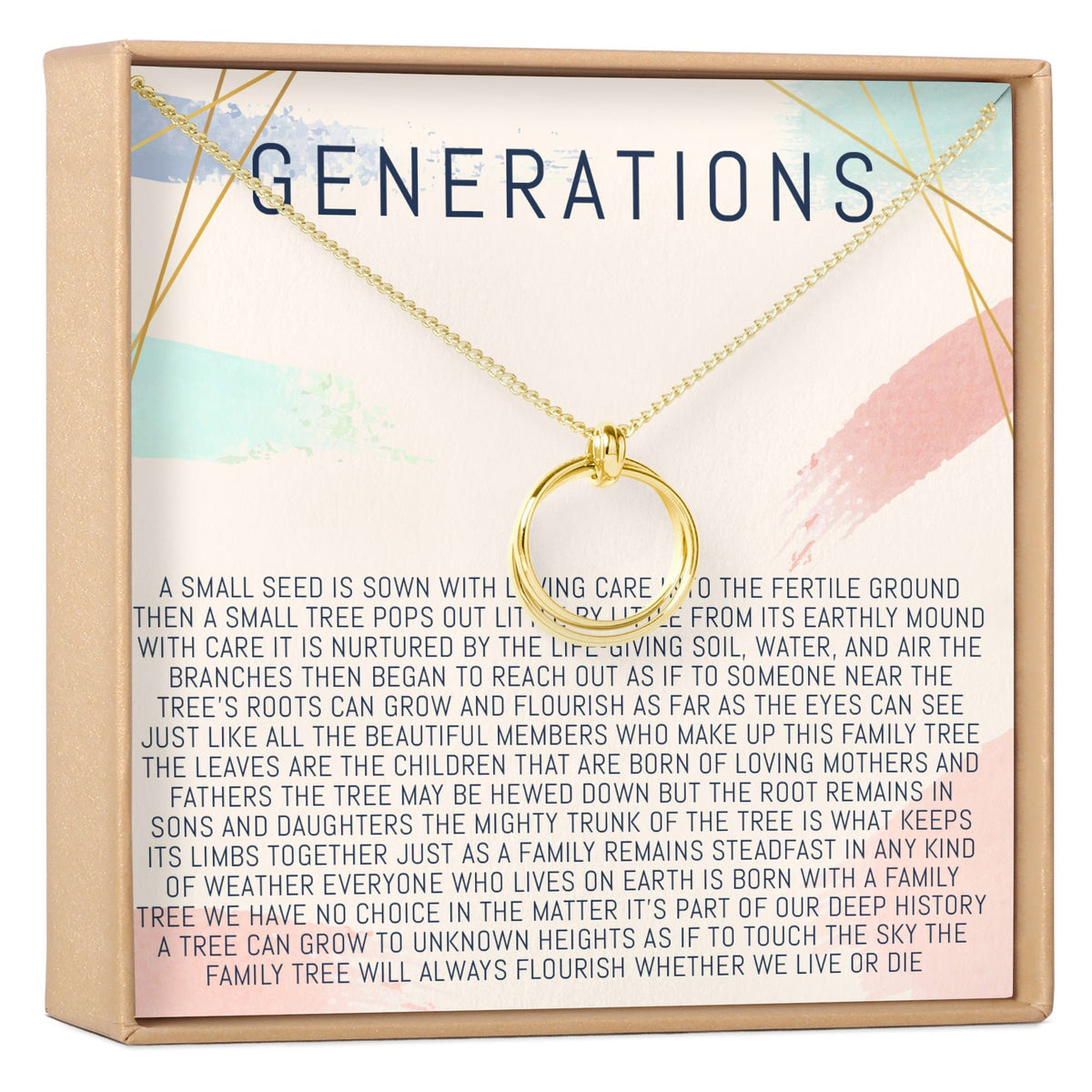 Generations Necklace, Multiple Styles Jewelry - Dear Ava