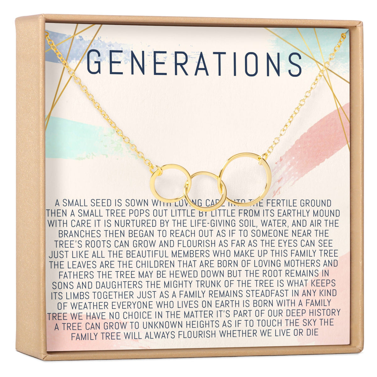 Generations Necklace, Multiple Styles Jewelry - Dear Ava