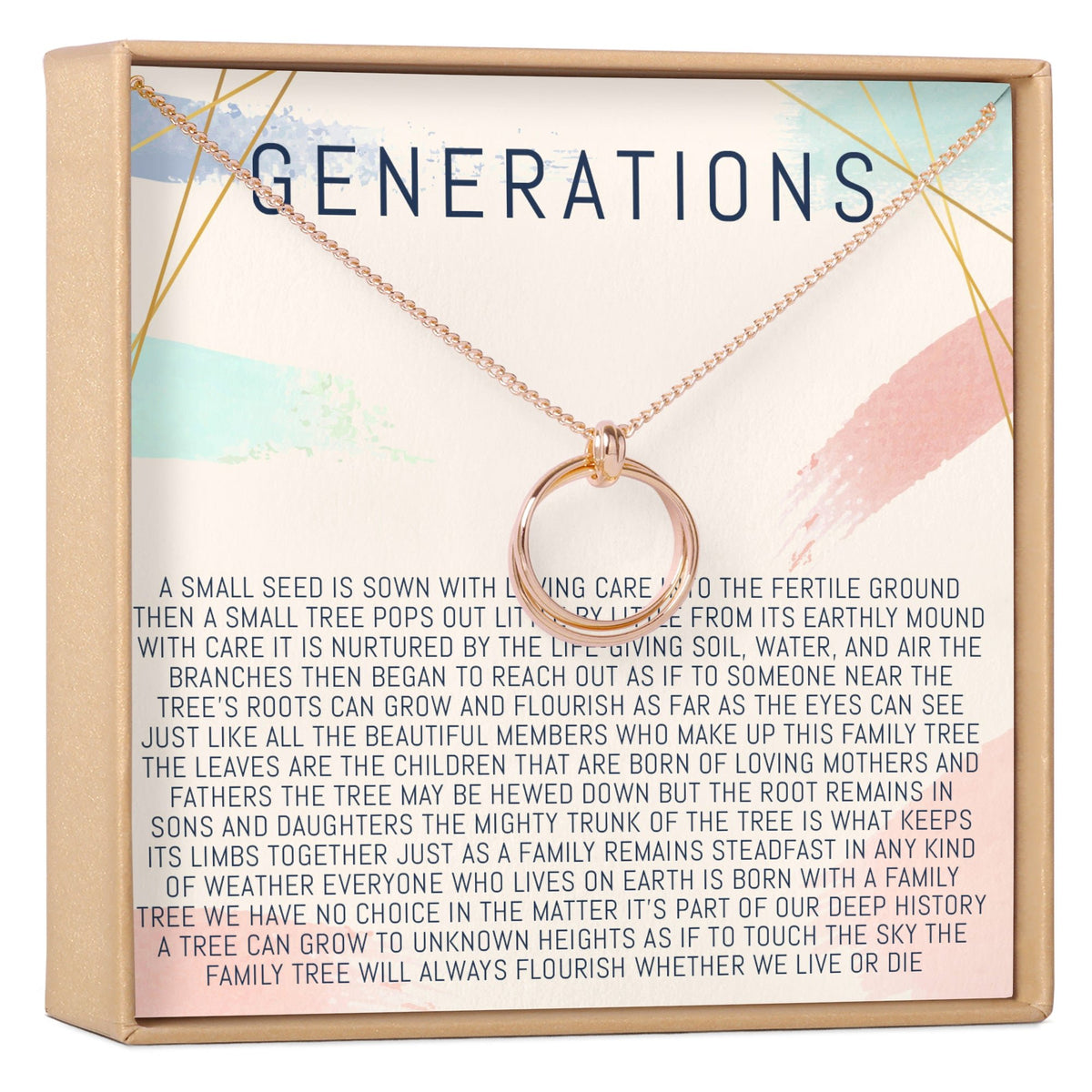 Generations Necklace, Multiple Styles Jewelry - Dear Ava