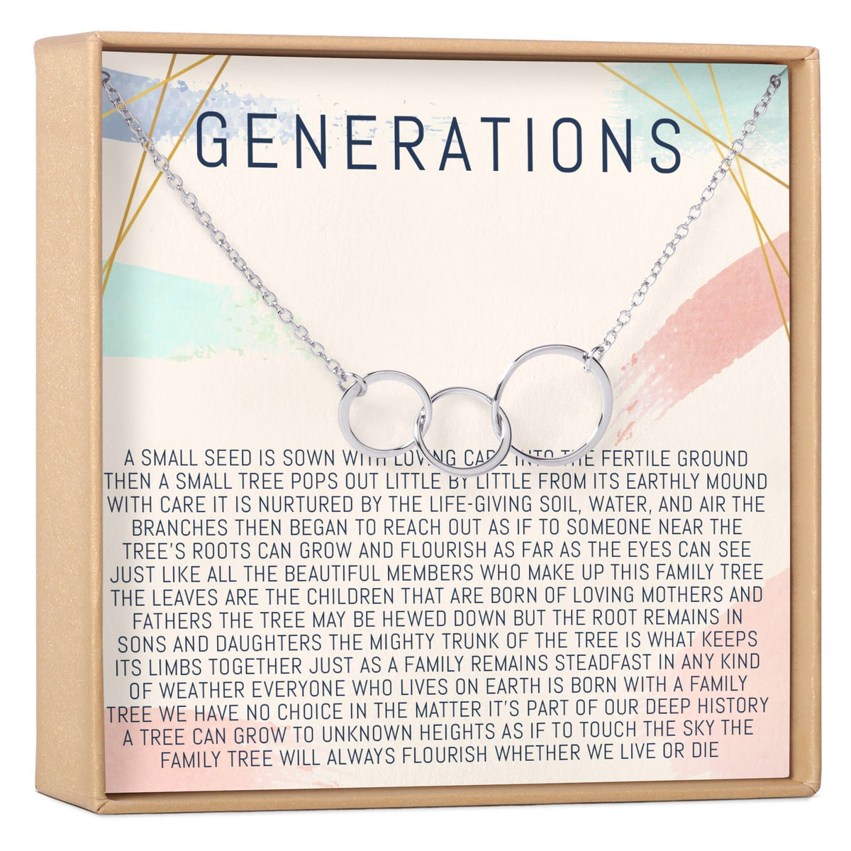 Generations Necklace, Multiple Styles Jewelry - Dear Ava