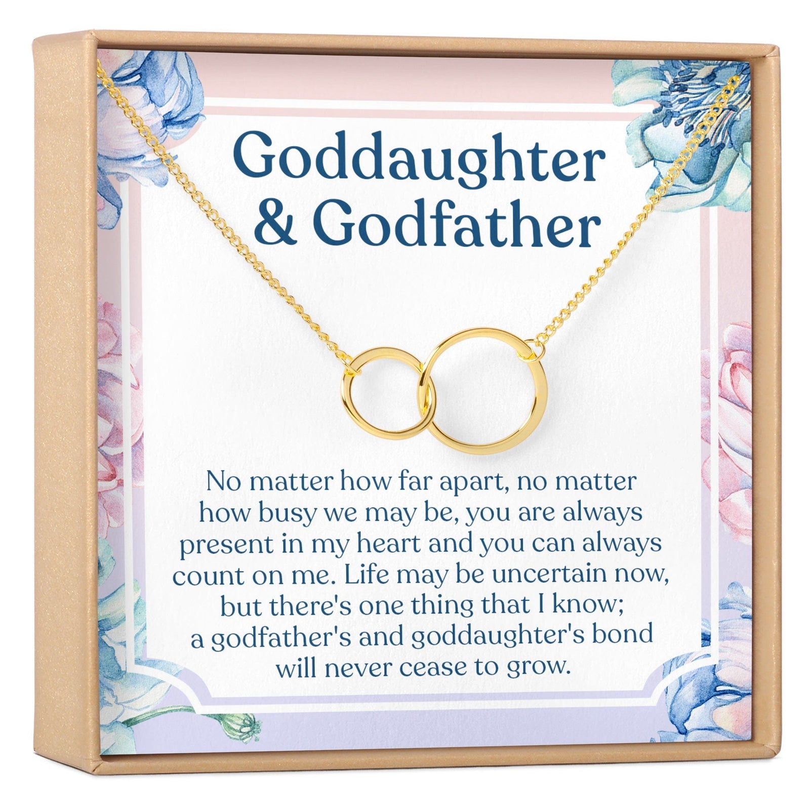 Goddaughter & Godfather Necklace, Multiple Styles Necklace - Dear Ava