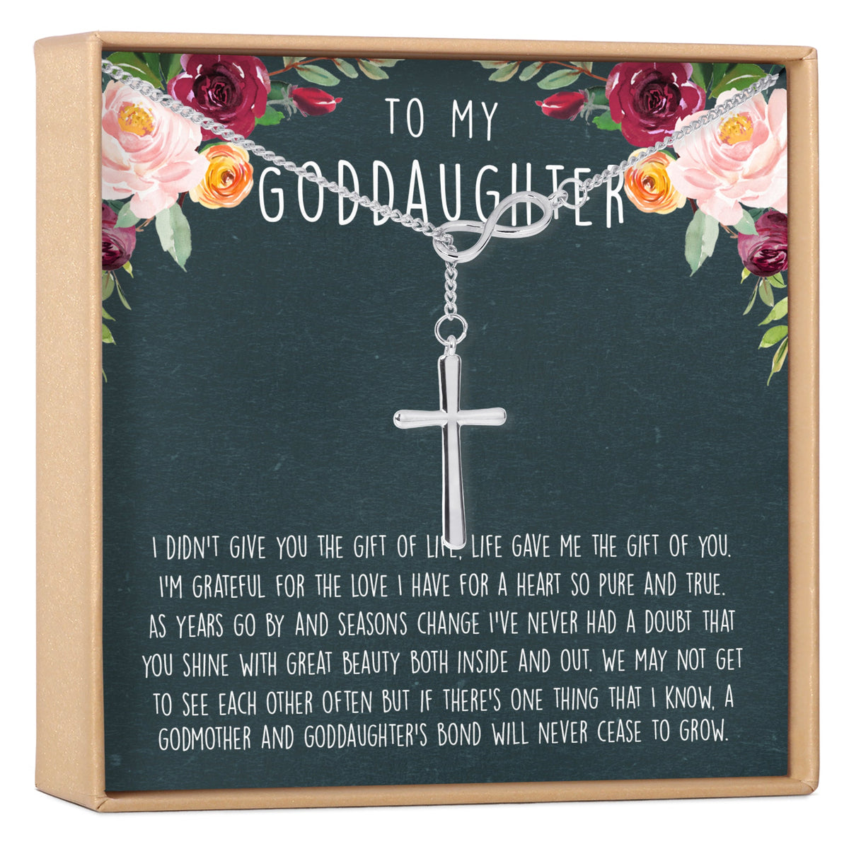 Goddaughter Necklace, Multiple Styles - Dear Ava