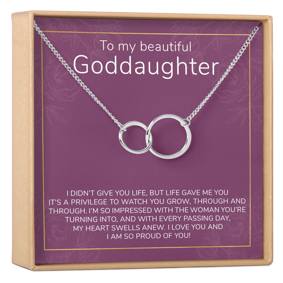 Goddaughter Necklace, Multiple Styles - Dear Ava