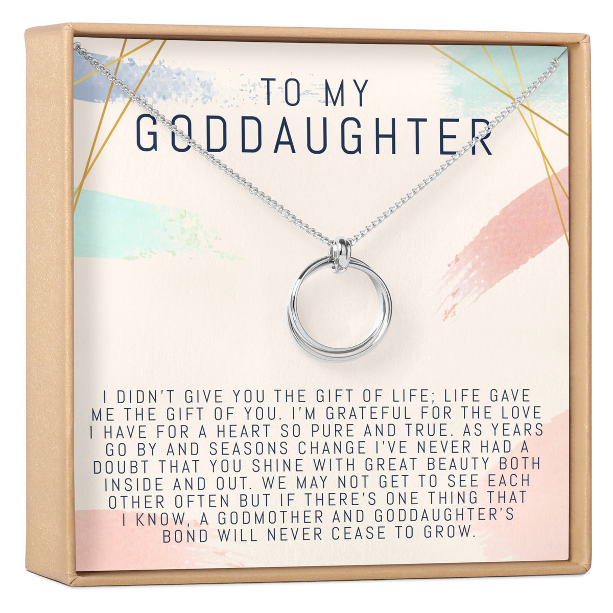 Goddaughter Necklace, Multiple Styles - Dear Ava