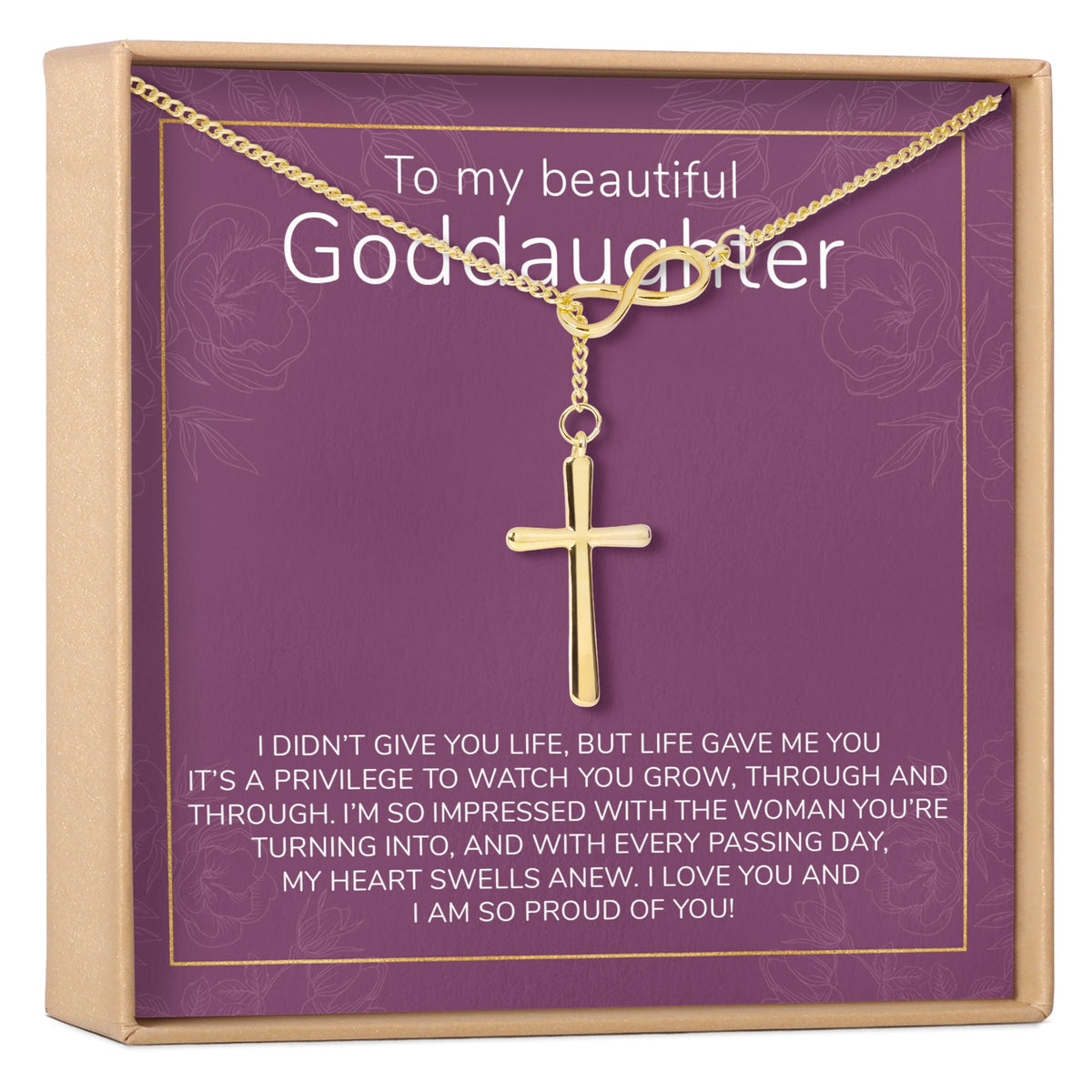 Goddaughter Necklace, Multiple Styles - Dear Ava