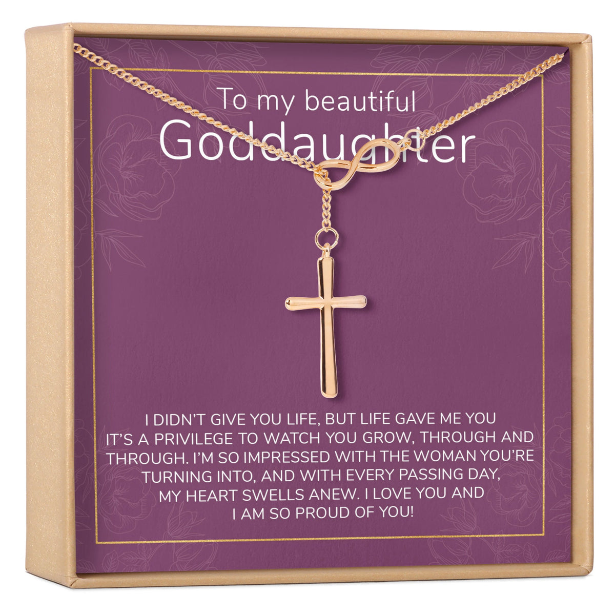 Goddaughter Necklace, Multiple Styles - Dear Ava