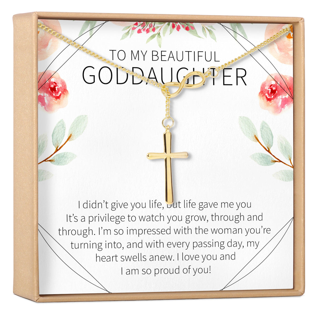 Goddaughter Necklace, Multiple Styles - Dear Ava