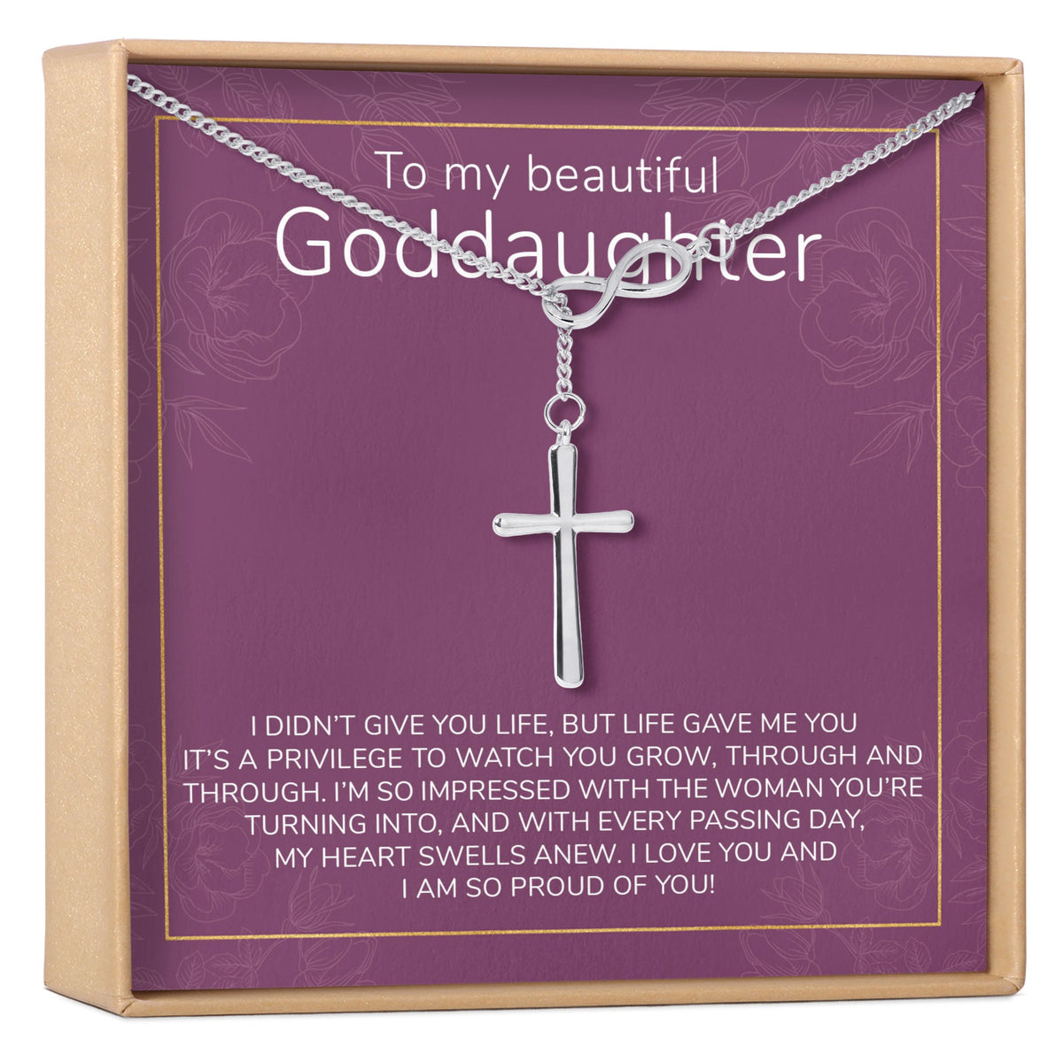 Goddaughter Necklace, Multiple Styles - Dear Ava