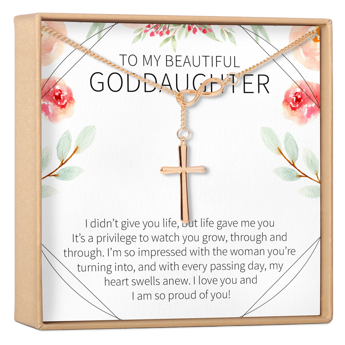 Goddaughter Necklace, Multiple Styles - Dear Ava