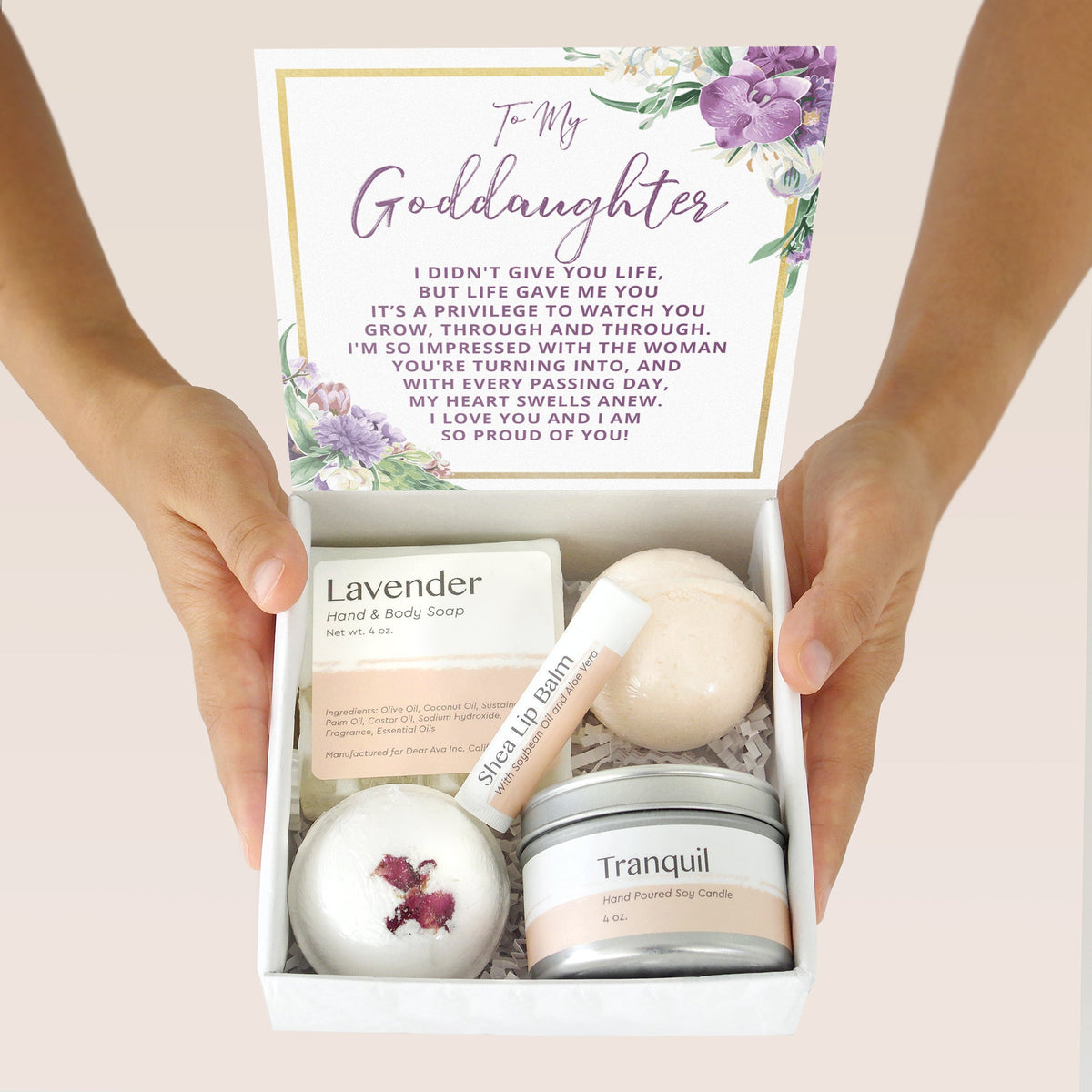 Goddaughter Spa Gift Box - Dear Ava