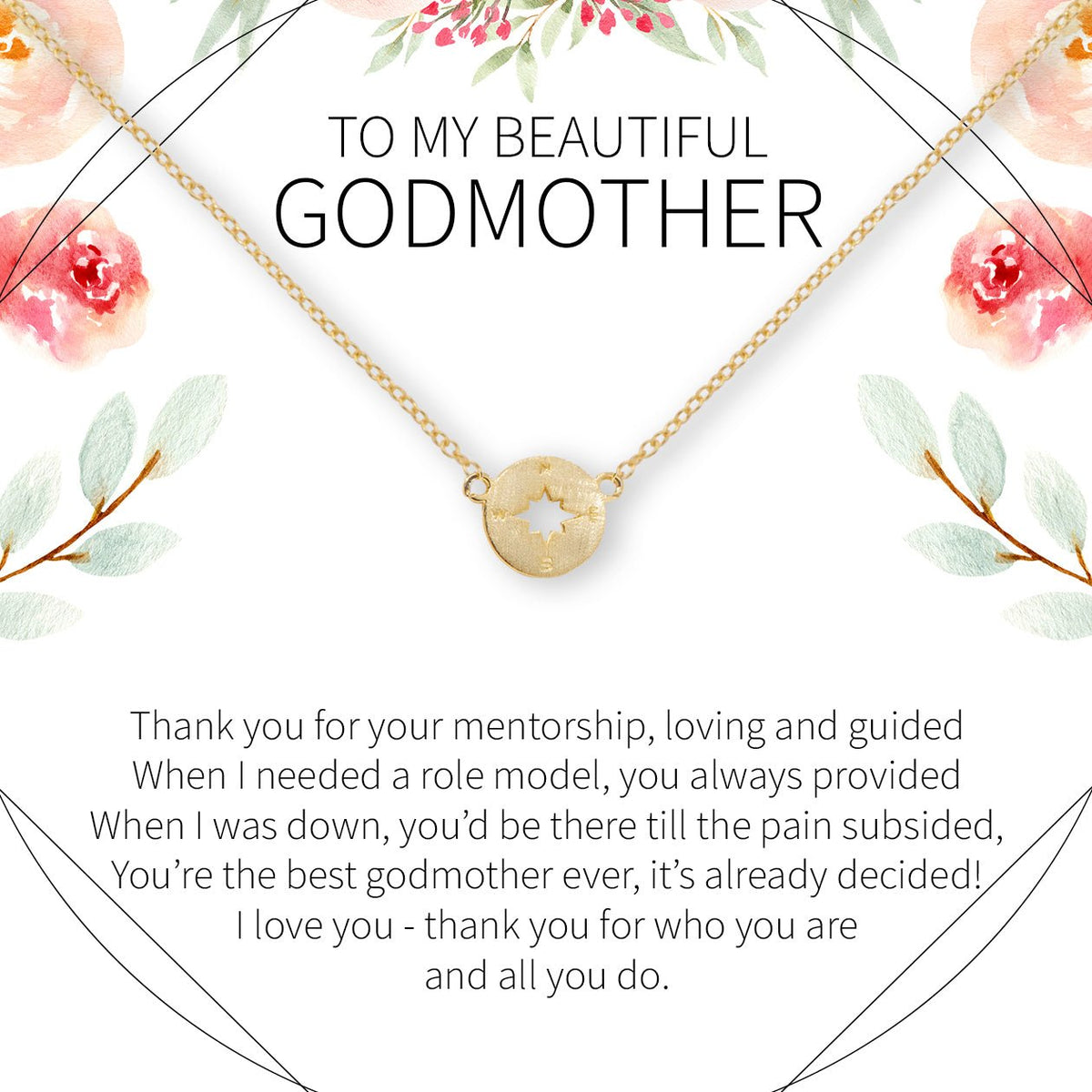 Godmother Necklace, Multiple Styles - Dear Ava