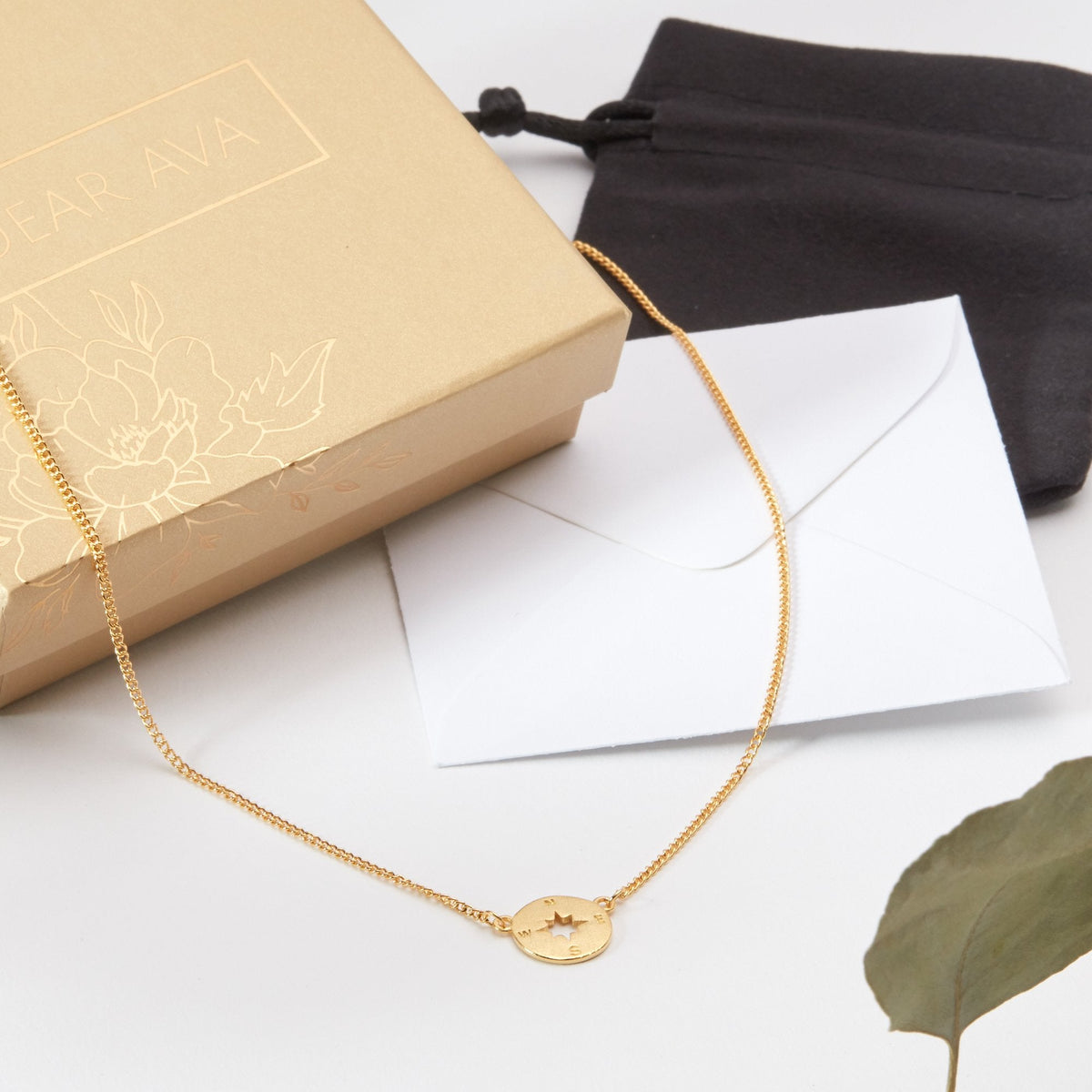 Graduation Compass Necklace - Dear Ava