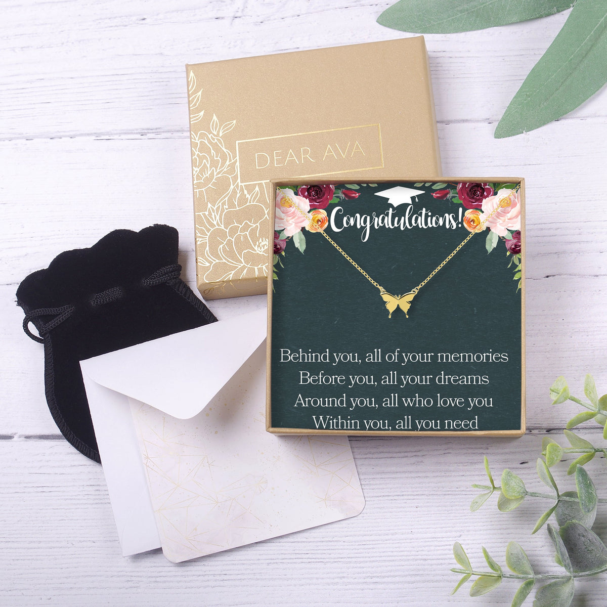 Graduation Necklace - Dear Ava