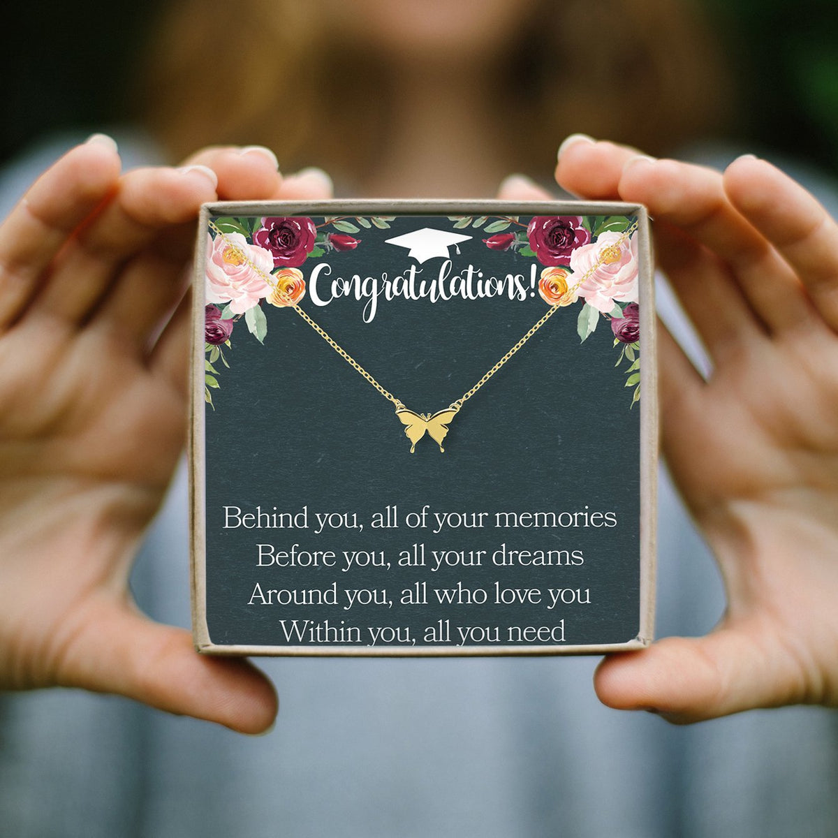 Graduation Necklace - Dear Ava