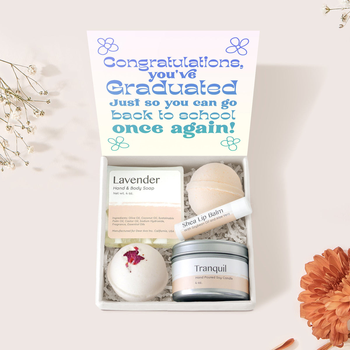 Graduation Spa Gift Box - Dear Ava