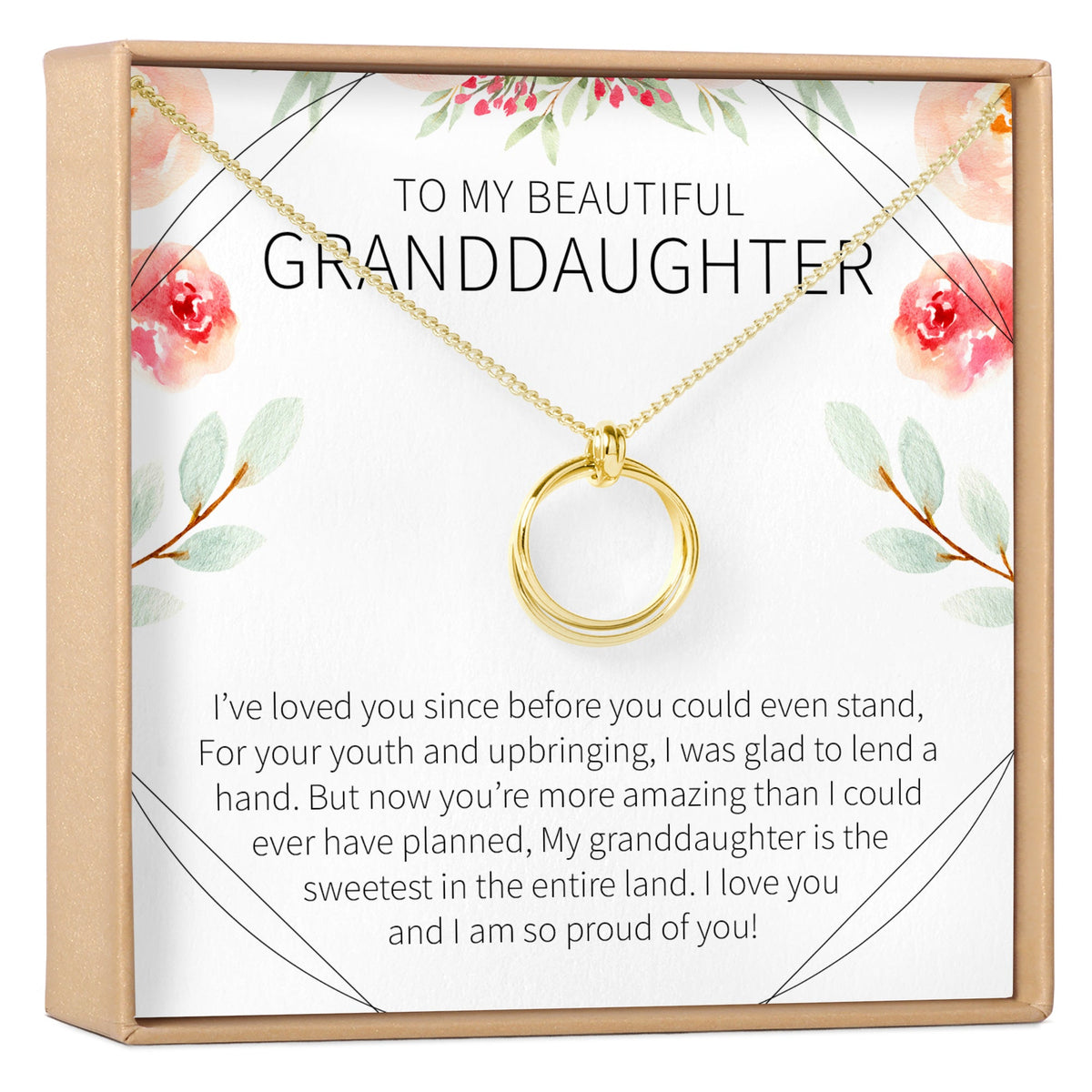 Granddaughter Necklace, Multiple Styles - Dear Ava