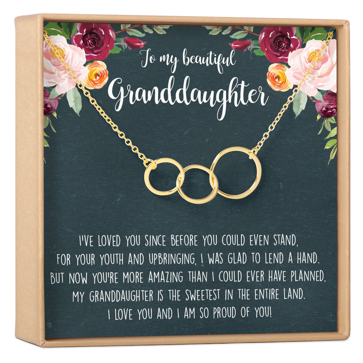 Granddaughter Necklace, Multiple Styles - Dear Ava