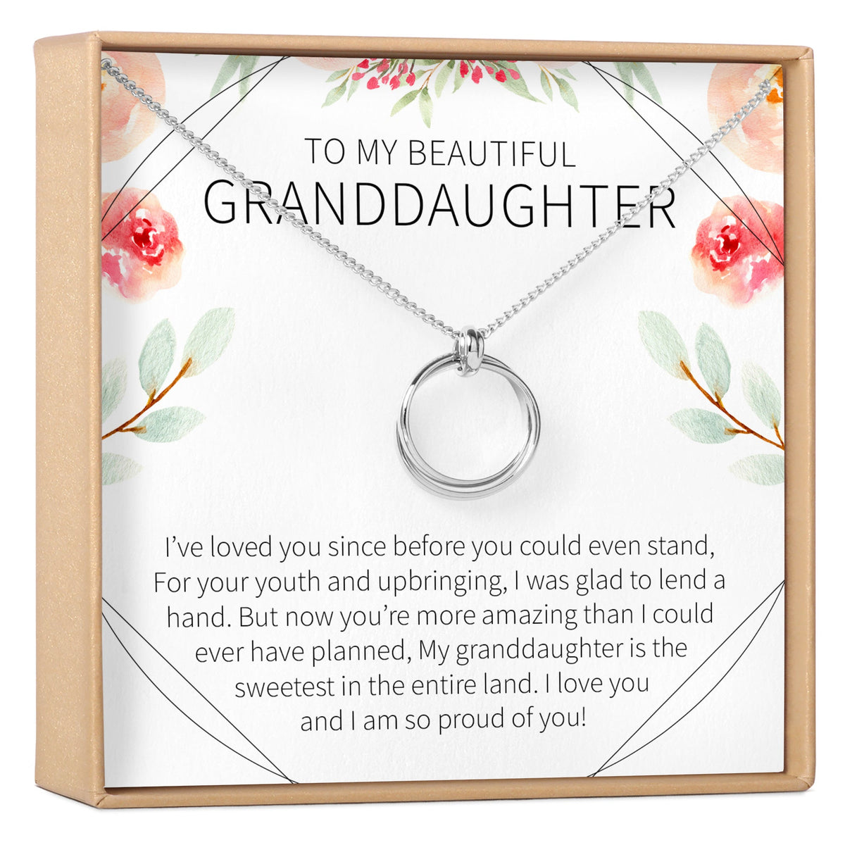 Granddaughter Necklace, Multiple Styles - Dear Ava