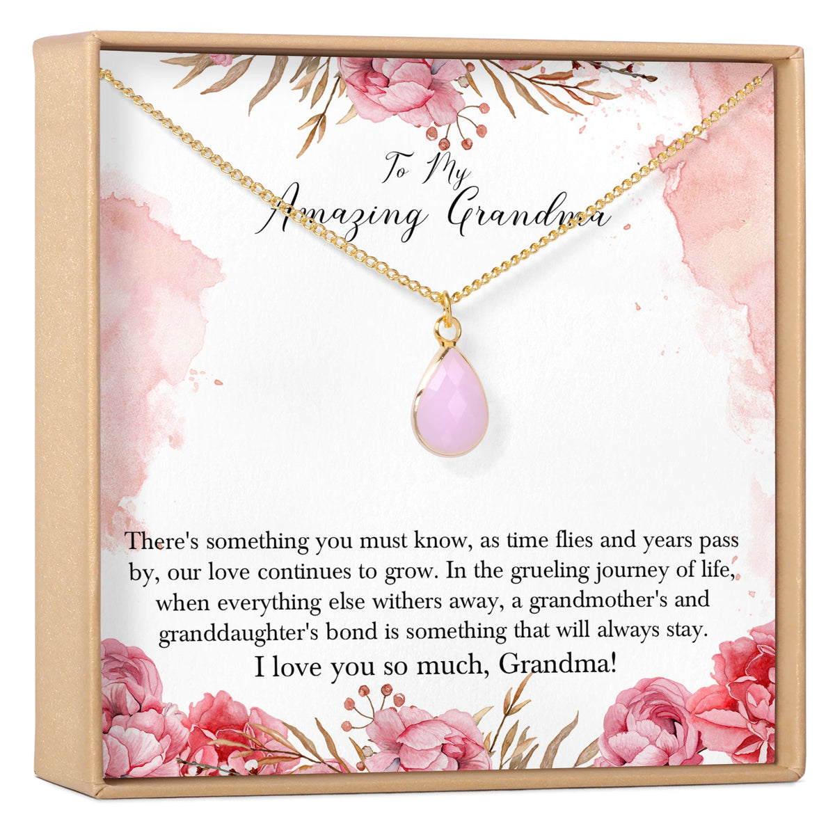 Grandma Necklace - Dear Ava