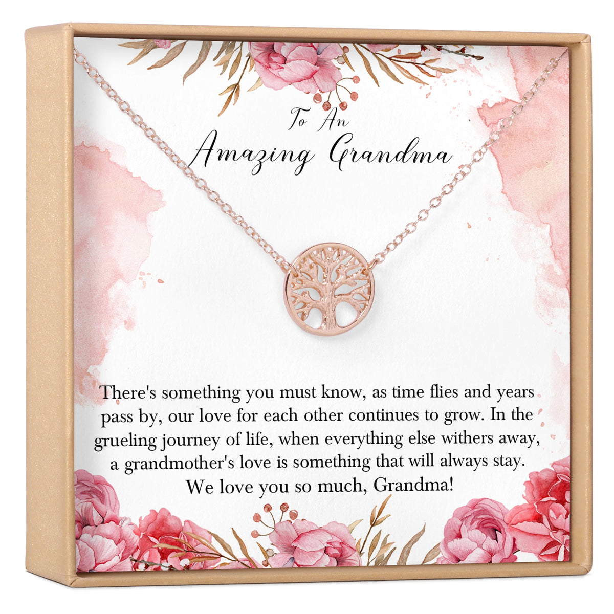 Grandma Necklace - Dear Ava